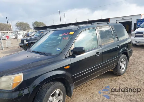 2007 Honda Pilot Ex-L из США, поврежденный, VIN 5FNYF28607B031783